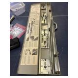 Rockwell Hinge Templet Kit in the Metal case