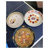 Metal serving trays - 13' - Schlitz, Falstaff &