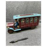 Tin Battery powered Coach car