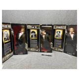 All 3 - 'THREE STOOGES' dolls - Moe - Larry -Curly
