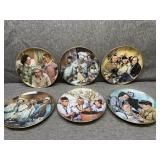 6 'Three Stooges' Souvenir plates