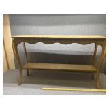 Wooden table - 42' wide x 12' deep and 28'  tall