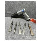Air Hammer with 5 Chisels
