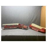 33' Long Nylint Fire Ladder truck with bonus