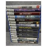 15 Play Station 5 Games - some never opened