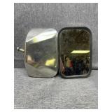 Chrome truck mirrors