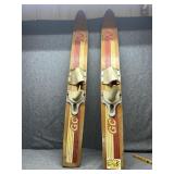 Wooden NASH Water Skiï¿½s.  Approximately 48' long