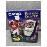 Casio Portable Color TV -