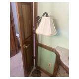 Iron floor lamp