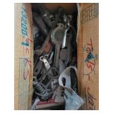 Box items:  early dog chain, screwdriver, w