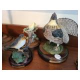 Bird figurines