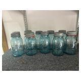 10 Ball Perfect Mason glass jars