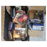 DVDs and VHS tapes