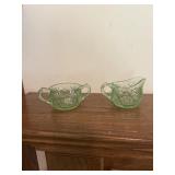 Green depression, cream, and sugar