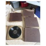 5 Albums full of old Records - 78 RPM