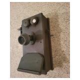 Oak wall telephone - oak stained