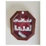 Glass Shoe collection and showcase shadow box