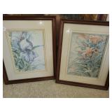 Artwork:  Signed Pat Banks print:  'Day Lillieï¿½s
