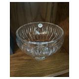 7 1/2 inch crystal bowl