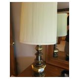 Two dresser lamps