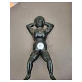 Cast iron, naughty Nelly bootjack