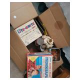 Large box of early toys