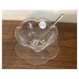 Condiment bowl and spoon