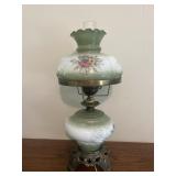 21 inch tall electrified gone with a wind lamp