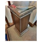 Mirror top fern stand