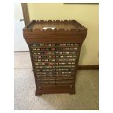 Bellingï¿½s  silk antique thread cabinet with lots