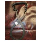 Cast iron ice tongs