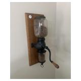 Arcade coffee mill wall mounted grinder