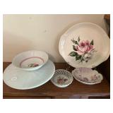 Decorative plates cakestand