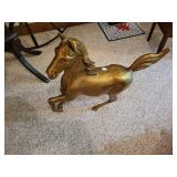 Brass horse