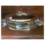 Gordinger 3 quart covered casserole dish with