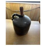 Brown crock jug