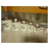 Chicken Design Canister Set