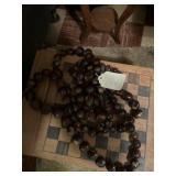 Several buckeye necklaces