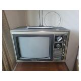 Miscellaneous Decorative Items and Old TV