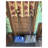 Two Snow Shovels