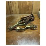 Star Steel Silver Spurs