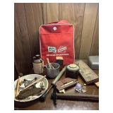 Various trinkets in Hillshire Farm Bag