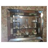 Large Shadow/Showcase Wall Mirror