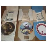 Three in box decorative plates