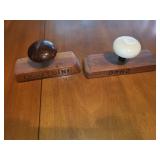 2 Old Doorknobs