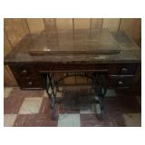 Treadle sewing machine