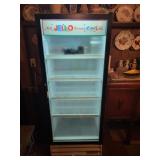 Jell-O snack cooler located in basement