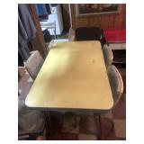 Mid-century modern table and chairs