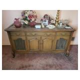 Mid-Century Modern Console Stereo System