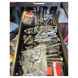 Two Drawers Full of Nuts & Bolts in boxes